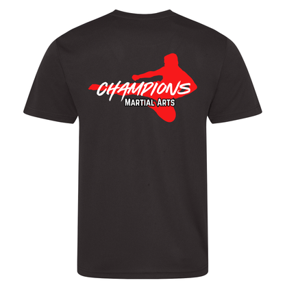 Champions MA - Sports Poly Tee (All Sizes)