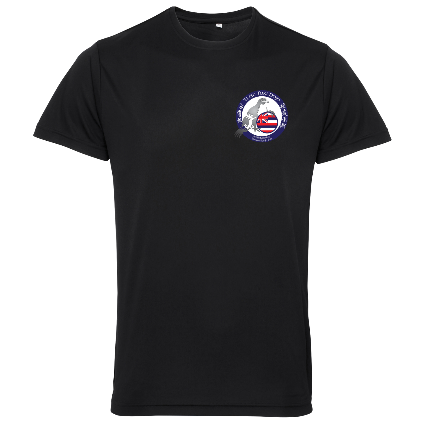 Tetsu Tori Ju-Jitsu - Black Sports Poly Tee (All Sizes & Designs)