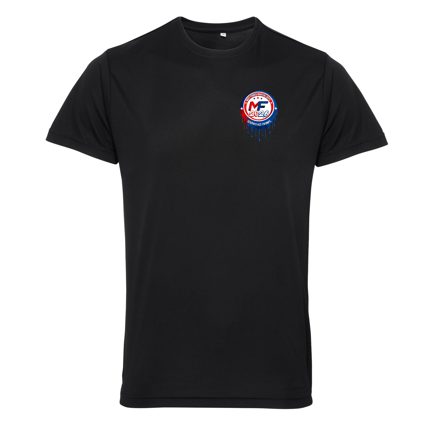 Matt Fiddes Martial Arts South - 2026 Event Sports Poly Tee (All Sizes & Colours)