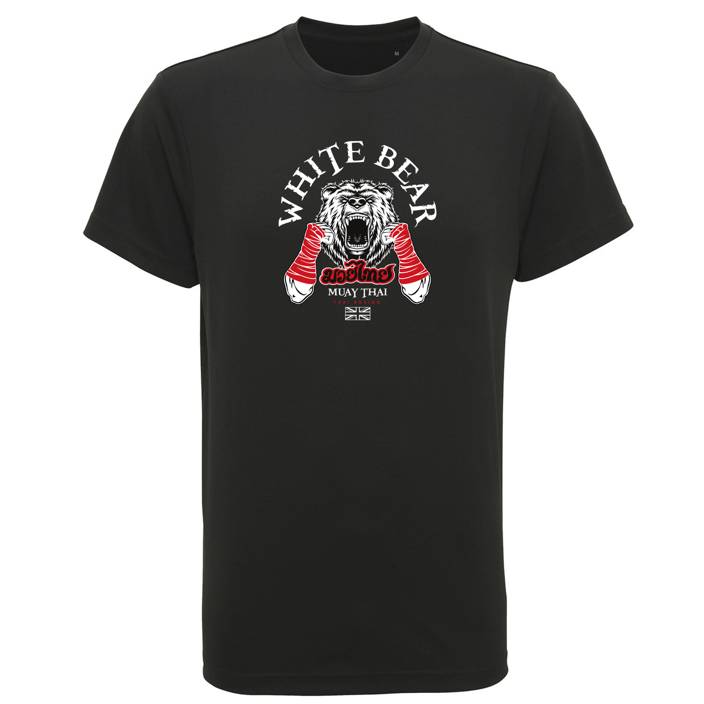 White Bear Muay Thai - Sports Poly Tee (All Sizes/Colours/Designs)