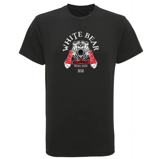 White Bear Muay Thai - Sports Poly Tee (All Sizes/Colours/Designs)