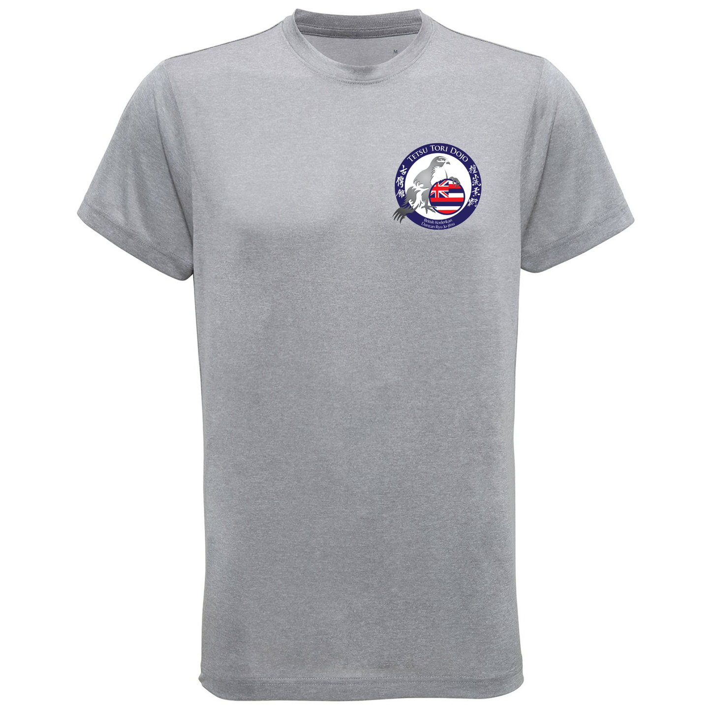 Tetsu Tori Ju-Jitsu - Grey Sports Poly Tee (All Sizes & Designs)