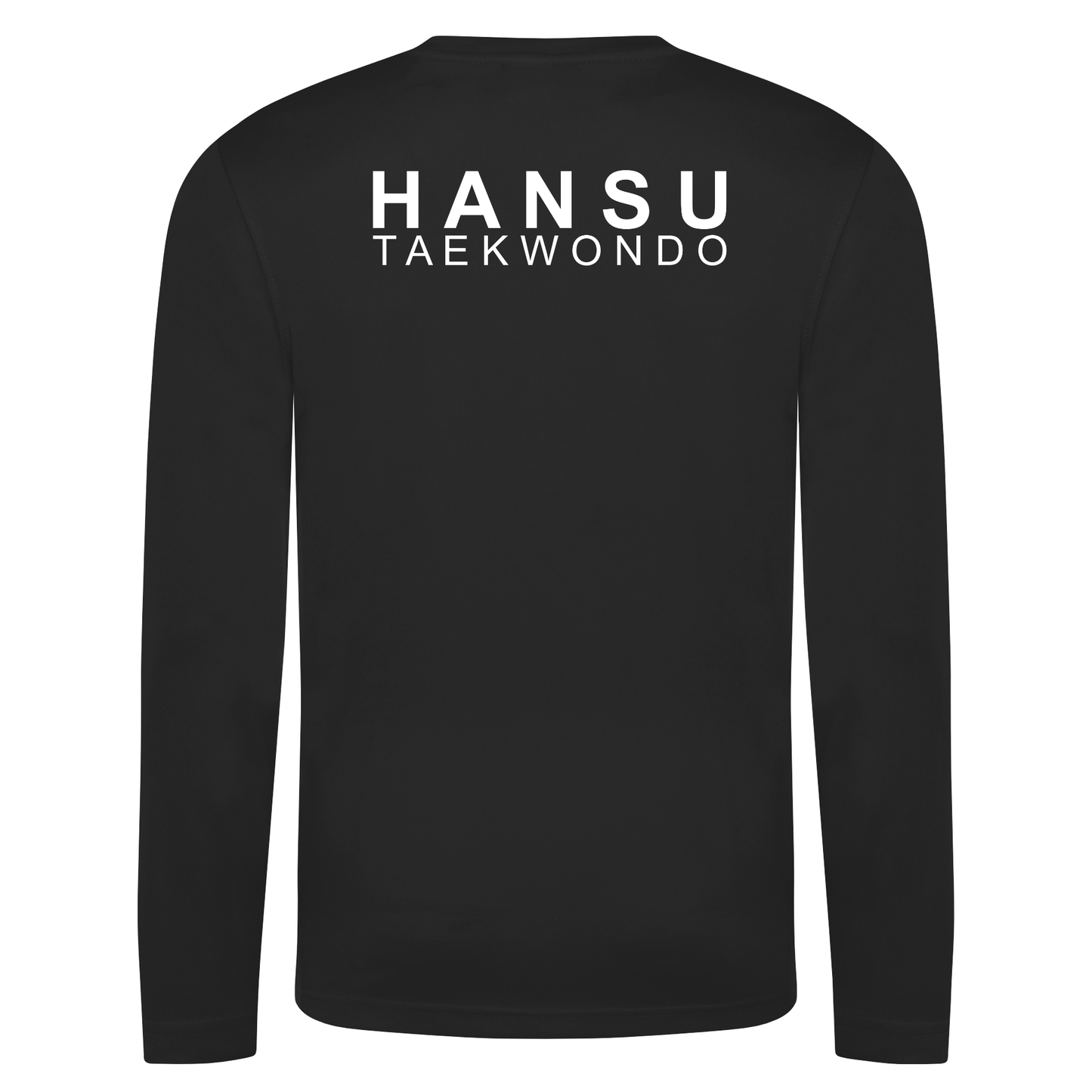 Hansu Taekwondo - Long Sleeve Sports Poly Tee (Adult Sizing)
