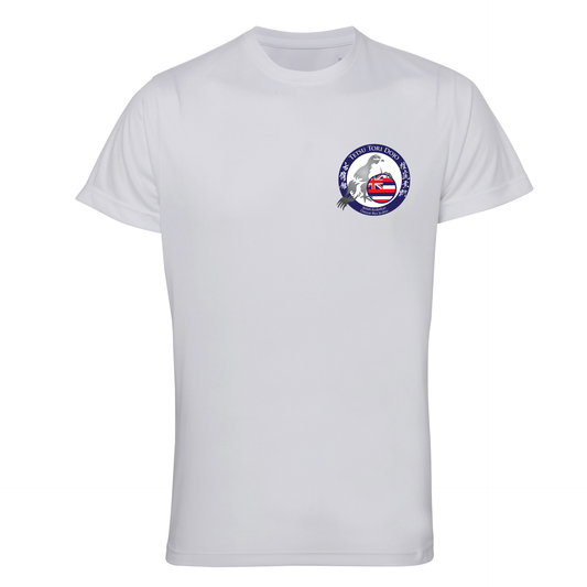 Tetsu Tori Ju-Jitsu - White Sports Poly Tee (All Sizes & Designs)