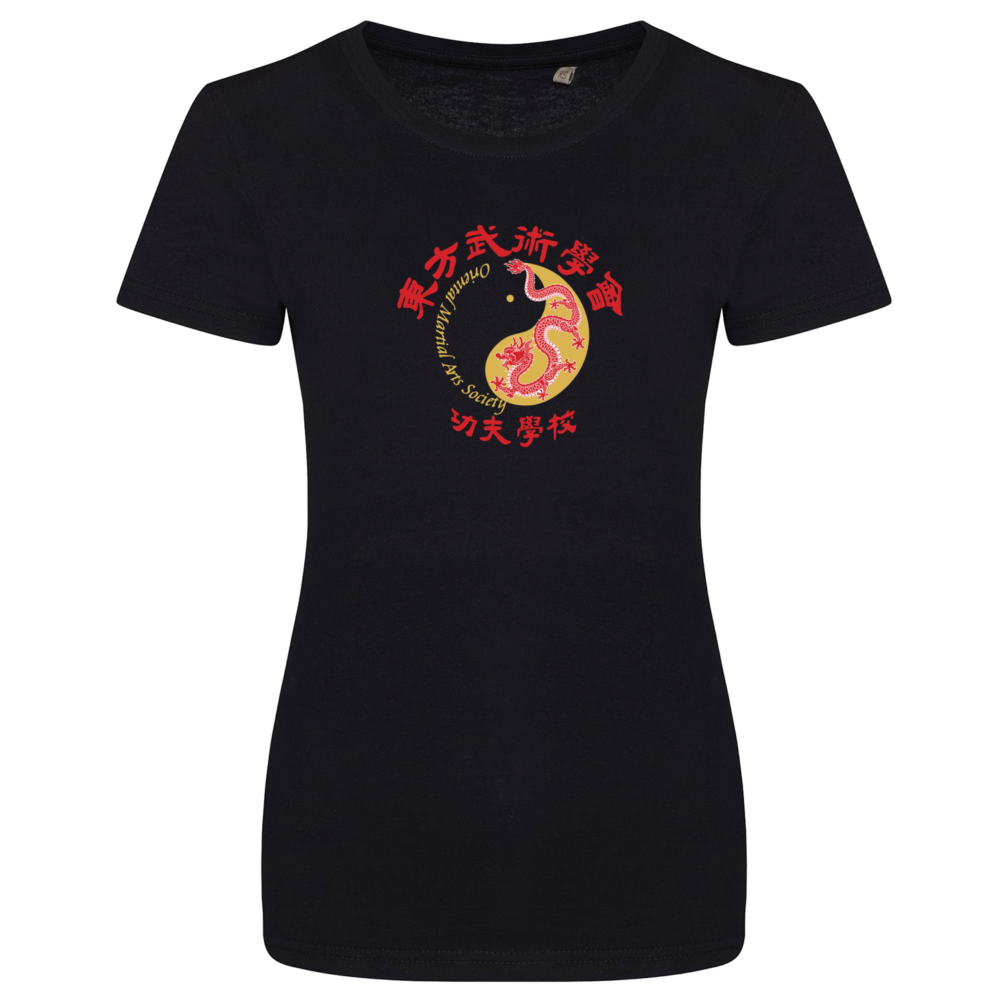 Oriental Martial Arts Society - Cotton Tee (Female Cut)