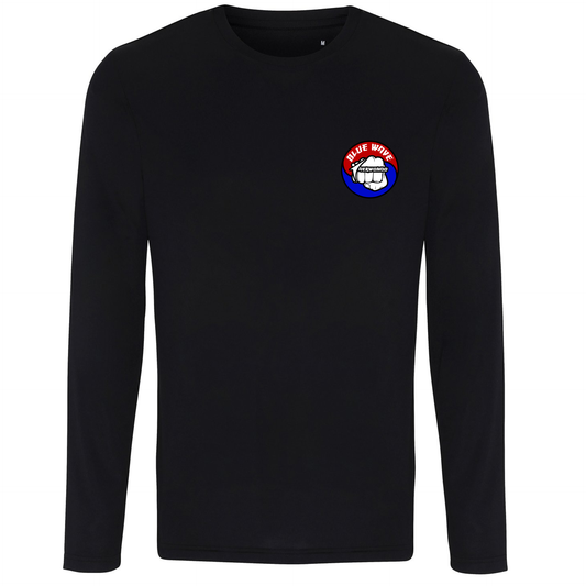 Bluewave Taekwondo - Long Sleeve Sports Poly Tee (All Colours-Adult Only)