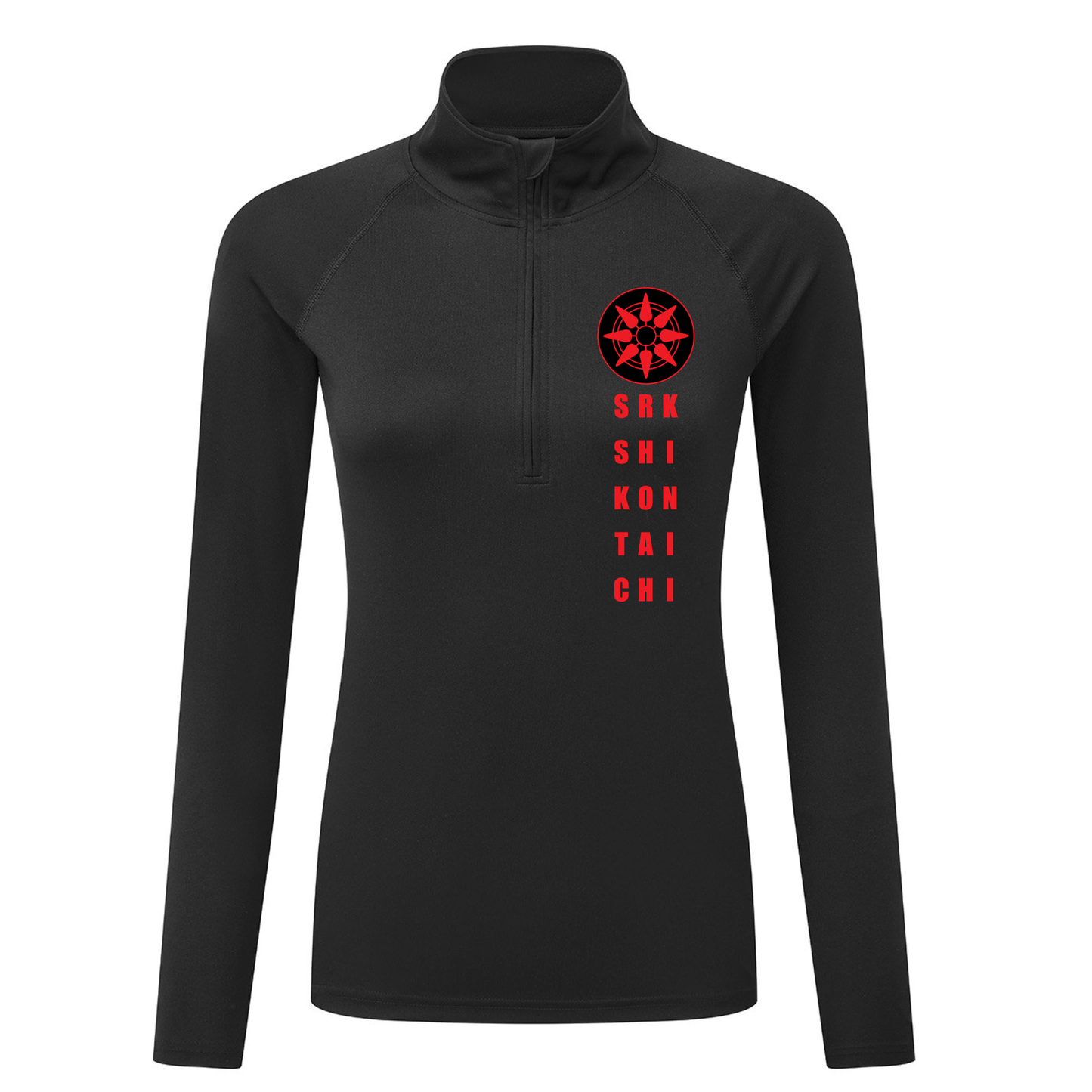 SRK Martial Arts - Tai Chi: Women's Cut 1/4 Zip Active Top (Unisex Adult Sizing/All Colours) (Copy)