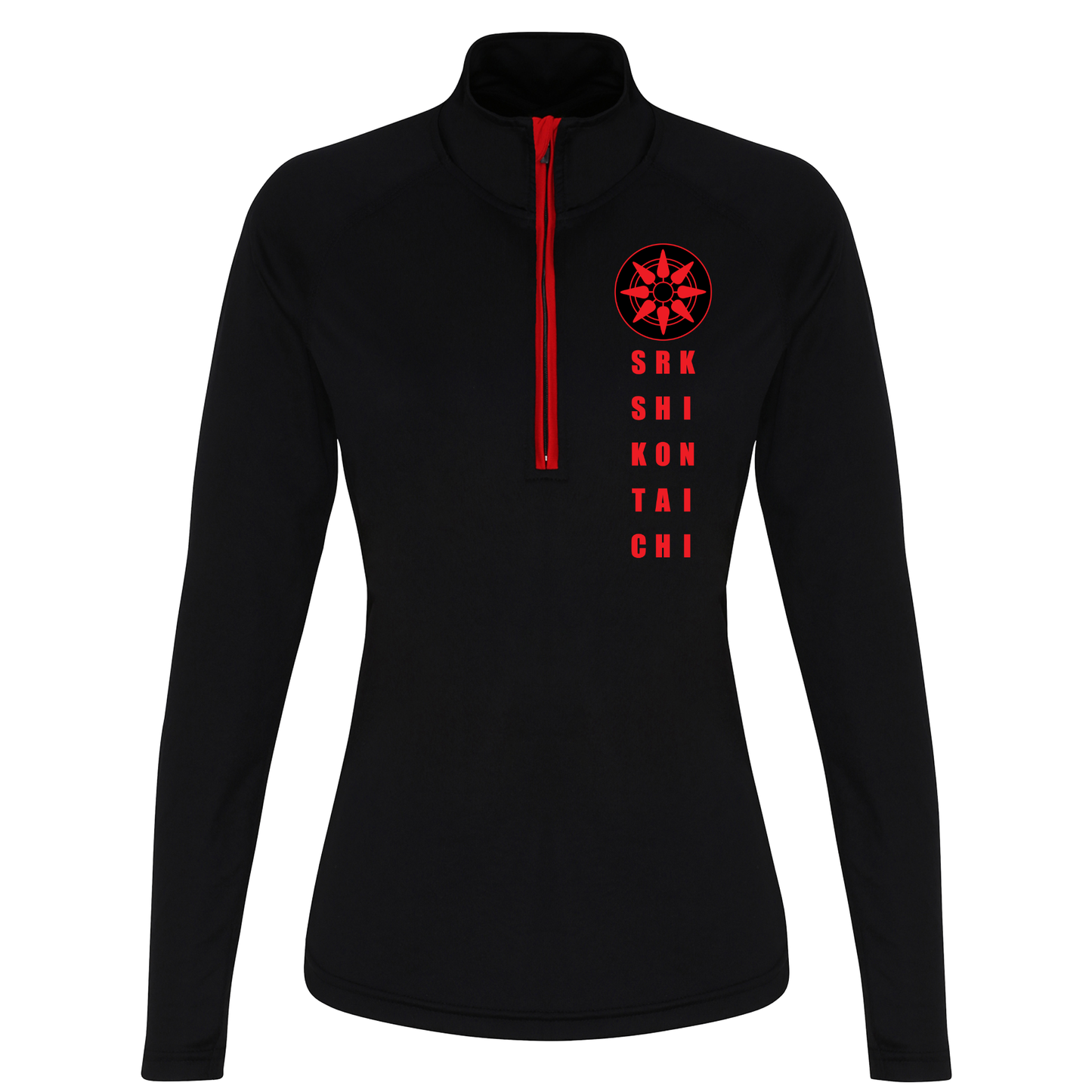 SRK Martial Arts - Tai Chi: Women's Cut 1/4 Zip Active Top (Unisex Adult Sizing/All Colours) (Copy)
