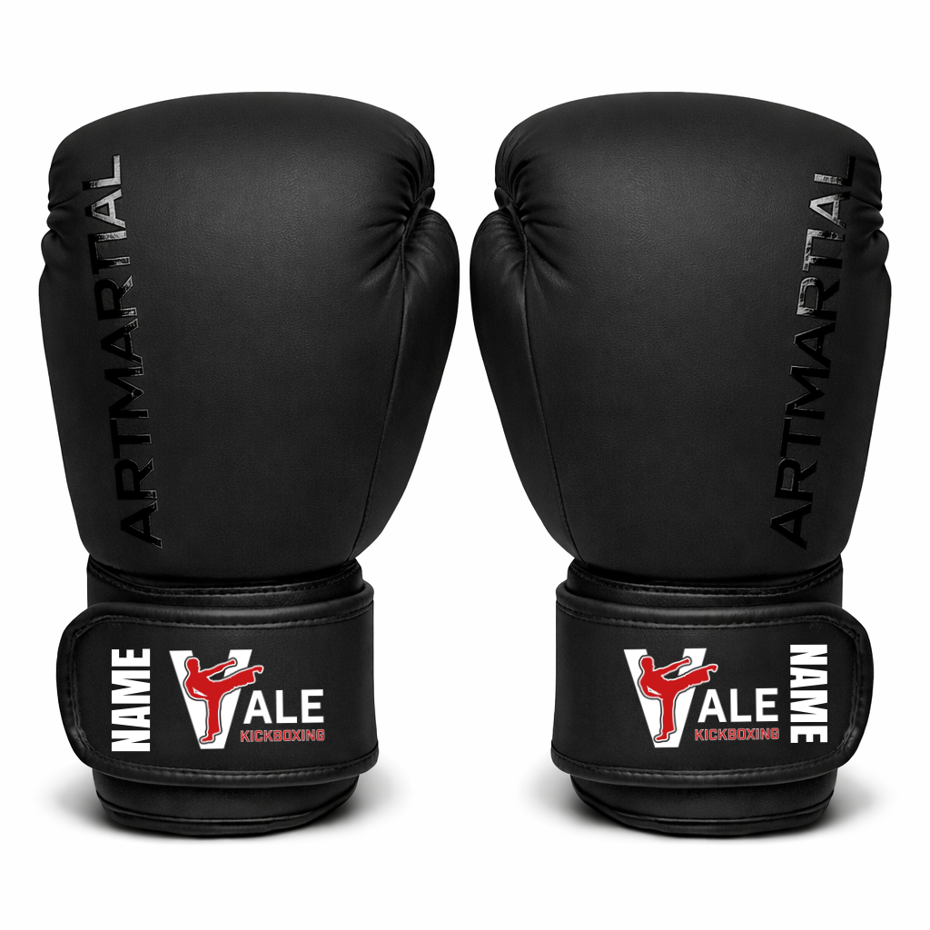 Vale Kickboxing- Boxing Gloves with Personalisation (All Sizes)
