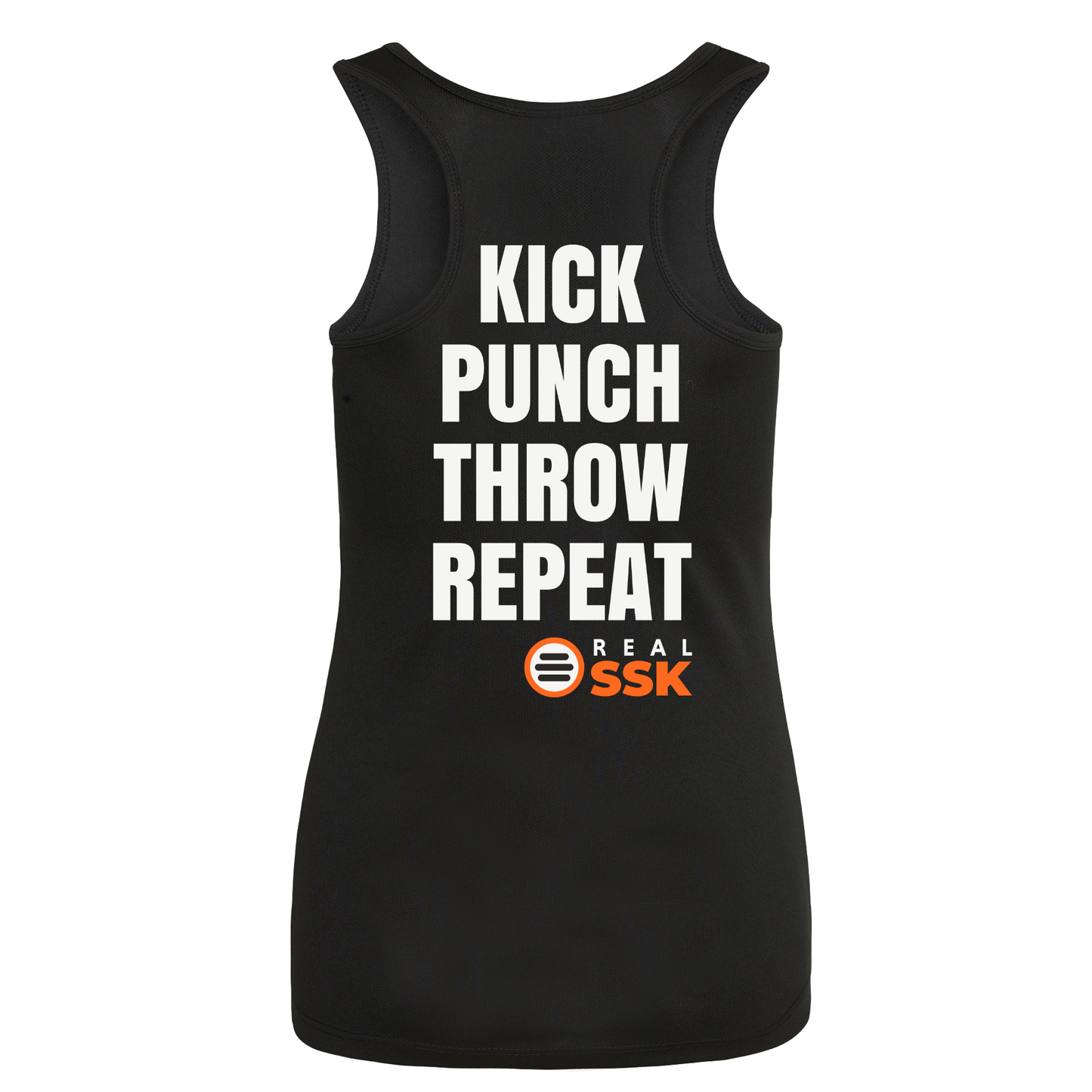 REAL SSK - Women's Cut Sports Poly Tech Vest (All Colours/Adult Sizing Only)