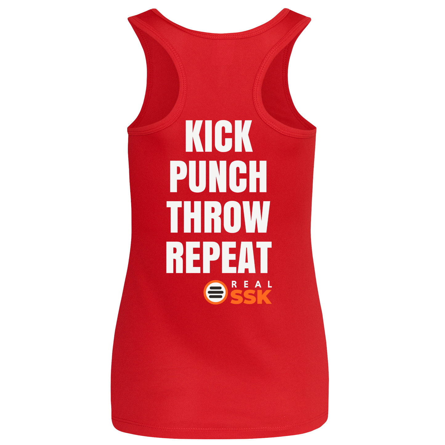 REAL SSK - Women's Cut Sports Poly Tech Vest (All Colours/Adult Sizing Only)