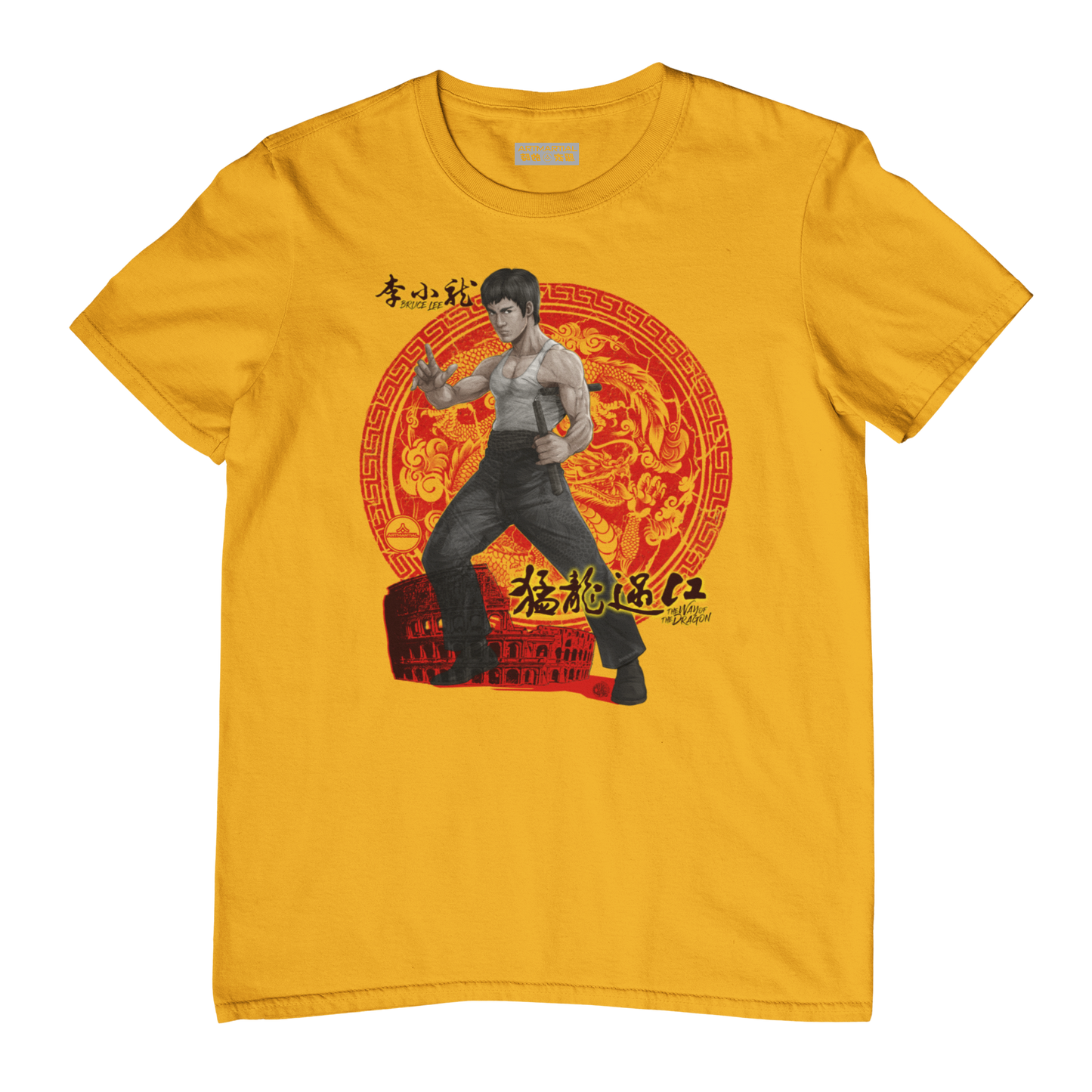 BRUCE LEE 'Way Of The Dragon' - Adult T Shirt