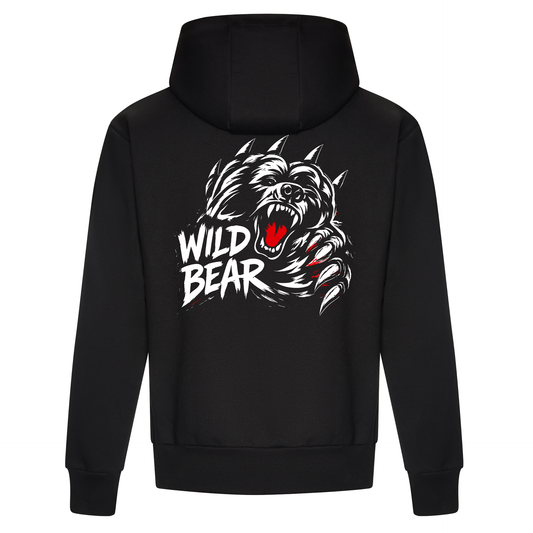 Wild Bear Premium Oversize Hoodie - Bear Claw