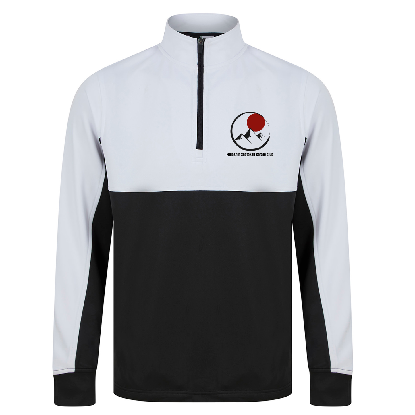 Fudoshin Shotokan Karate Club - Junior ¼ Zip Tracksuit Top (All Colours)