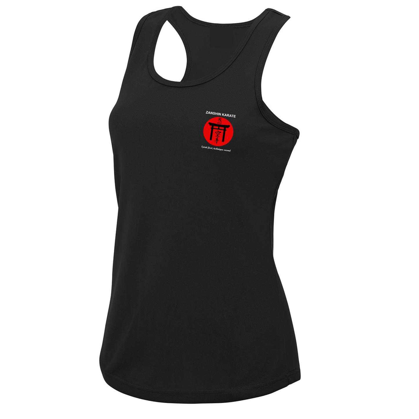 Zanshin Karate Academy - Women's Cut Sports Poly Tech Vest