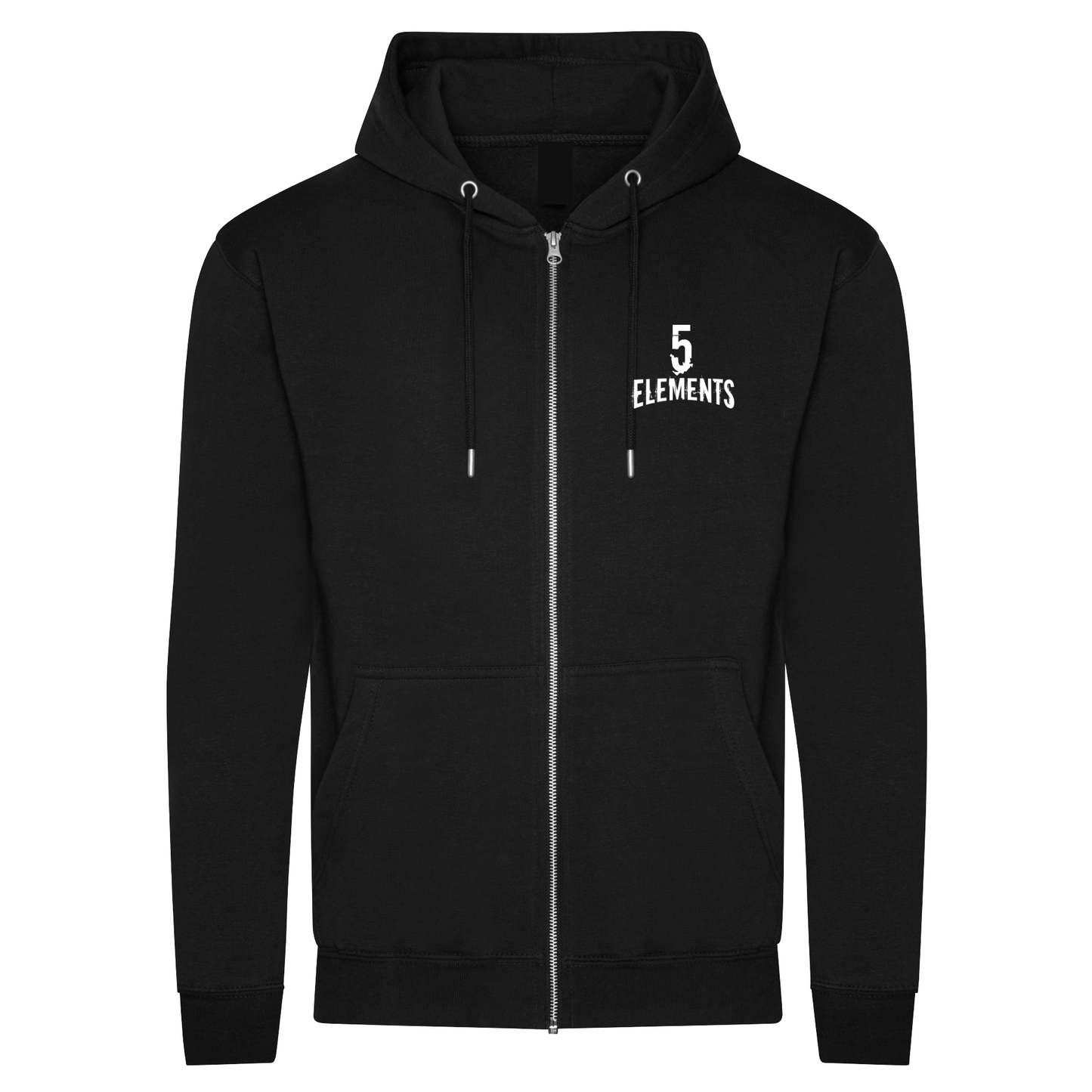 5 Elements UK - Full Zip Hoodie: Design 2 (All Sizes & Colours)