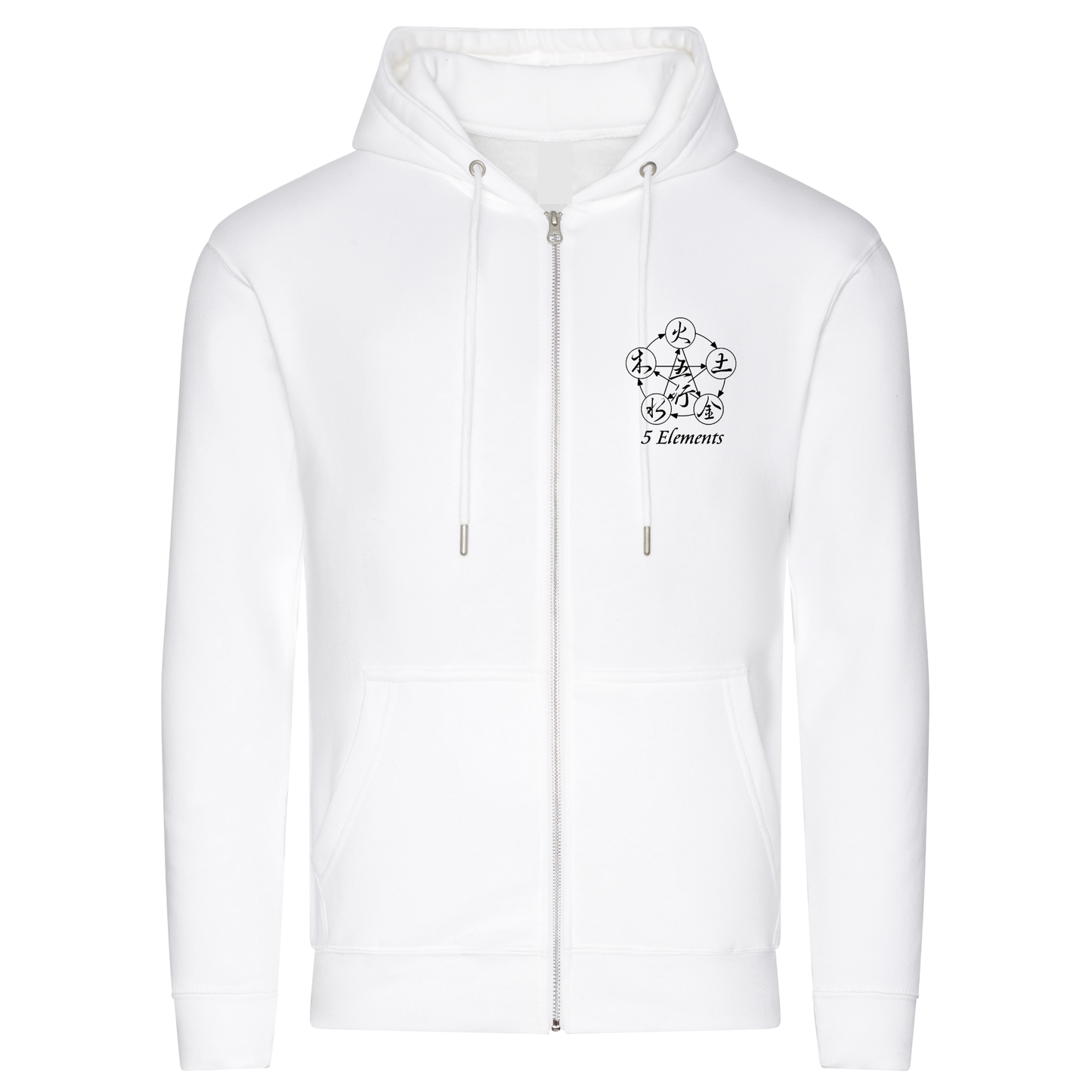5 Elements UK - Full Zip Hoodie (All Sizes & Colours)