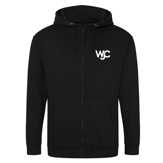 Westcliff Judo Club - Full Zip Hoodie: WJC Design (All Sizes & Colours)