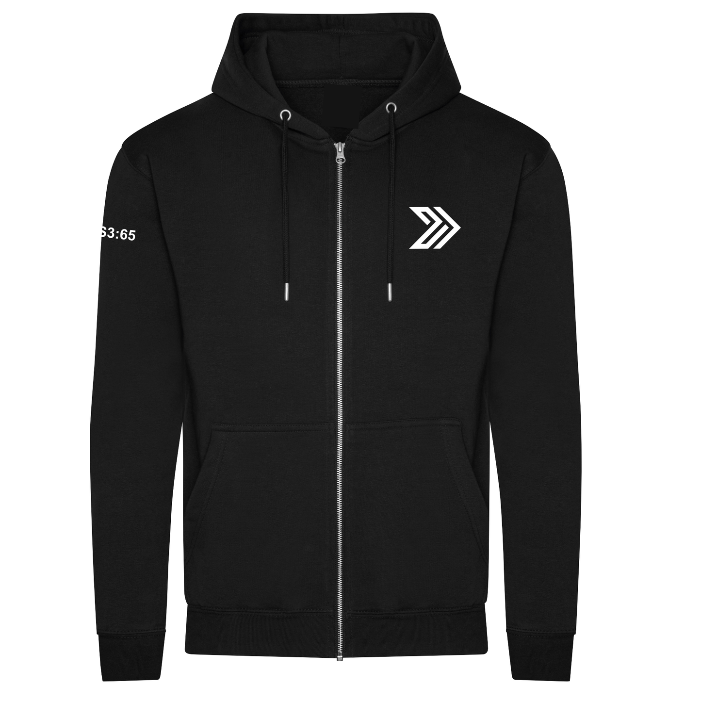 Be Military Fit - Full Zip Hoodie (All Design)