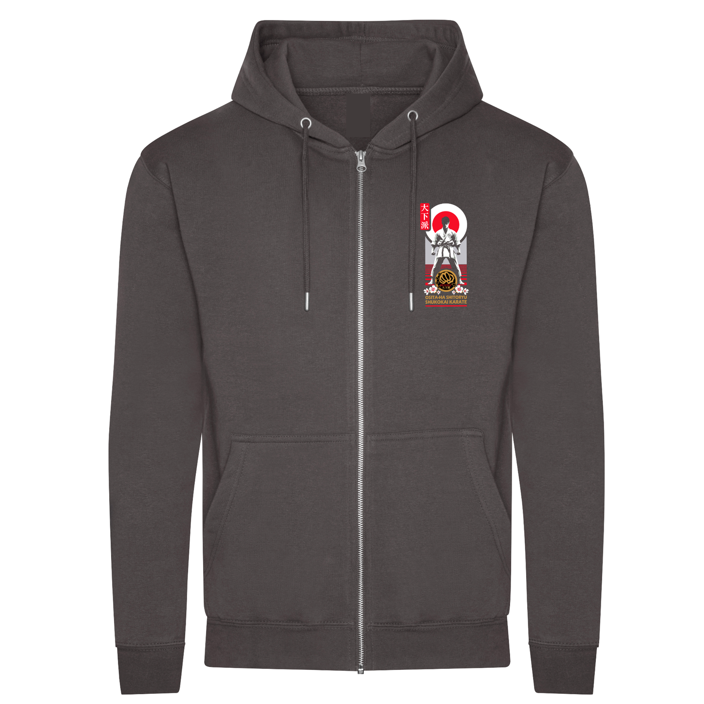 Osita-ha Karate - Adult Full Zip Hoodie