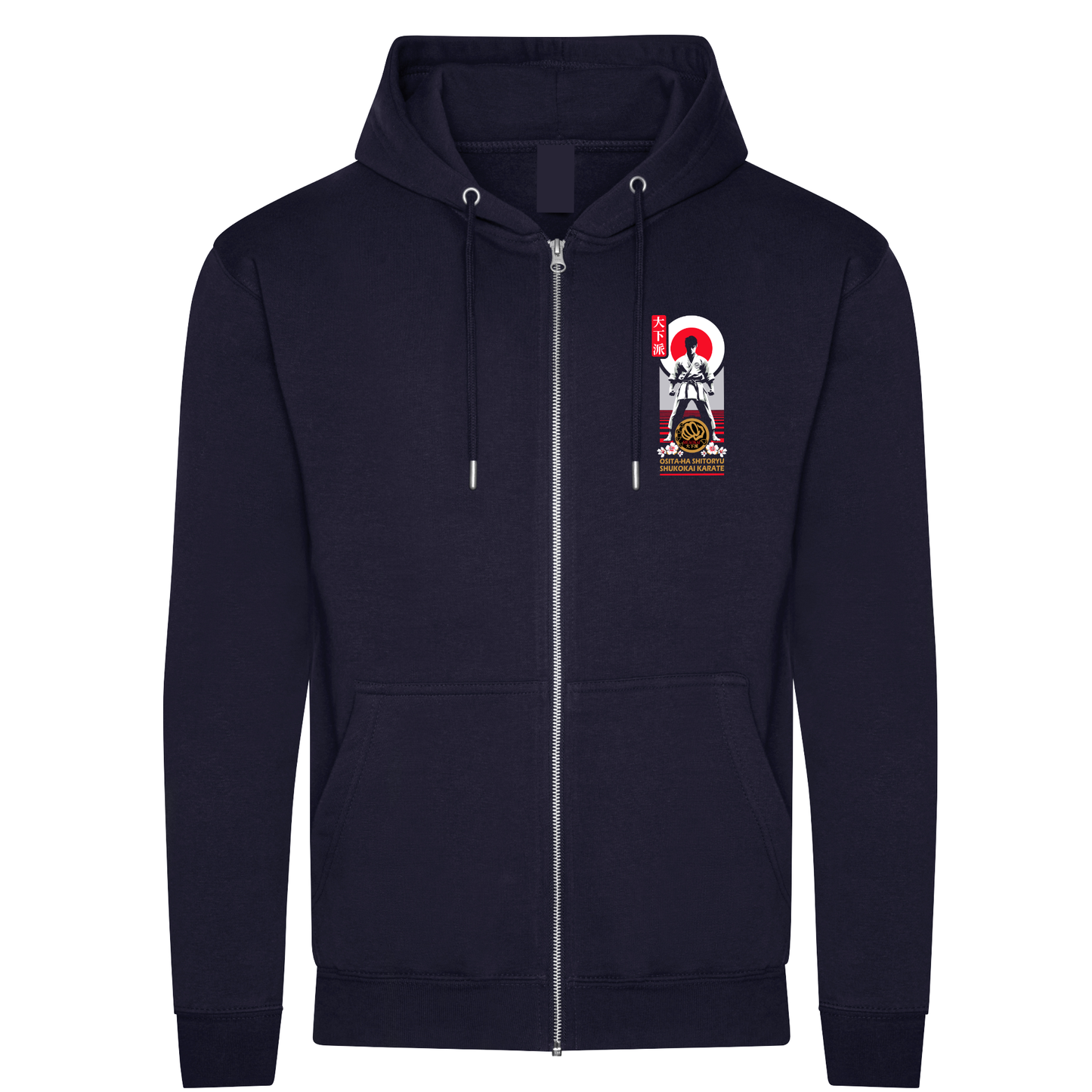 Osita-ha Karate - Adult Full Zip Hoodie