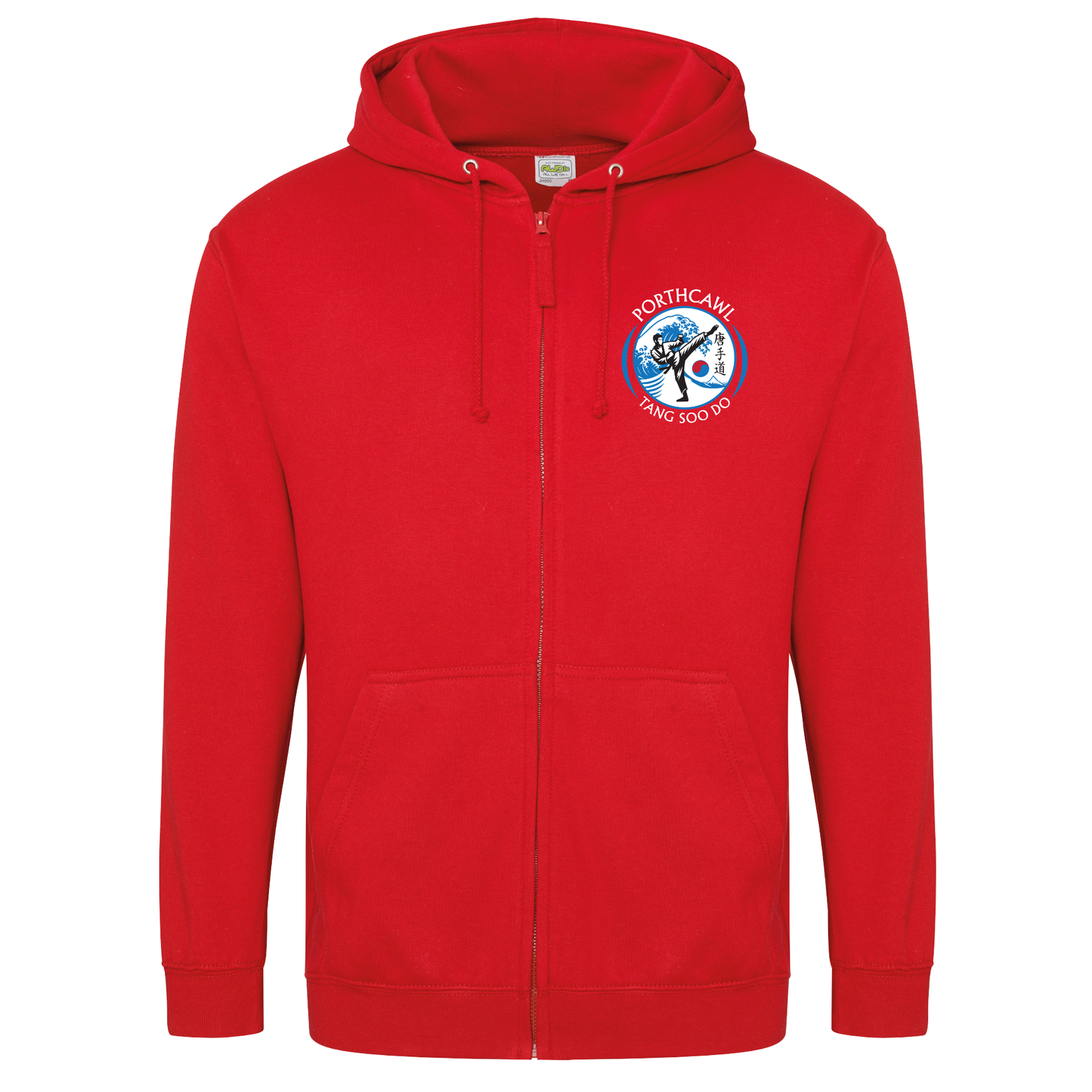 Porthcawl Tang Soo Do - Adult Full Zip Hoodie