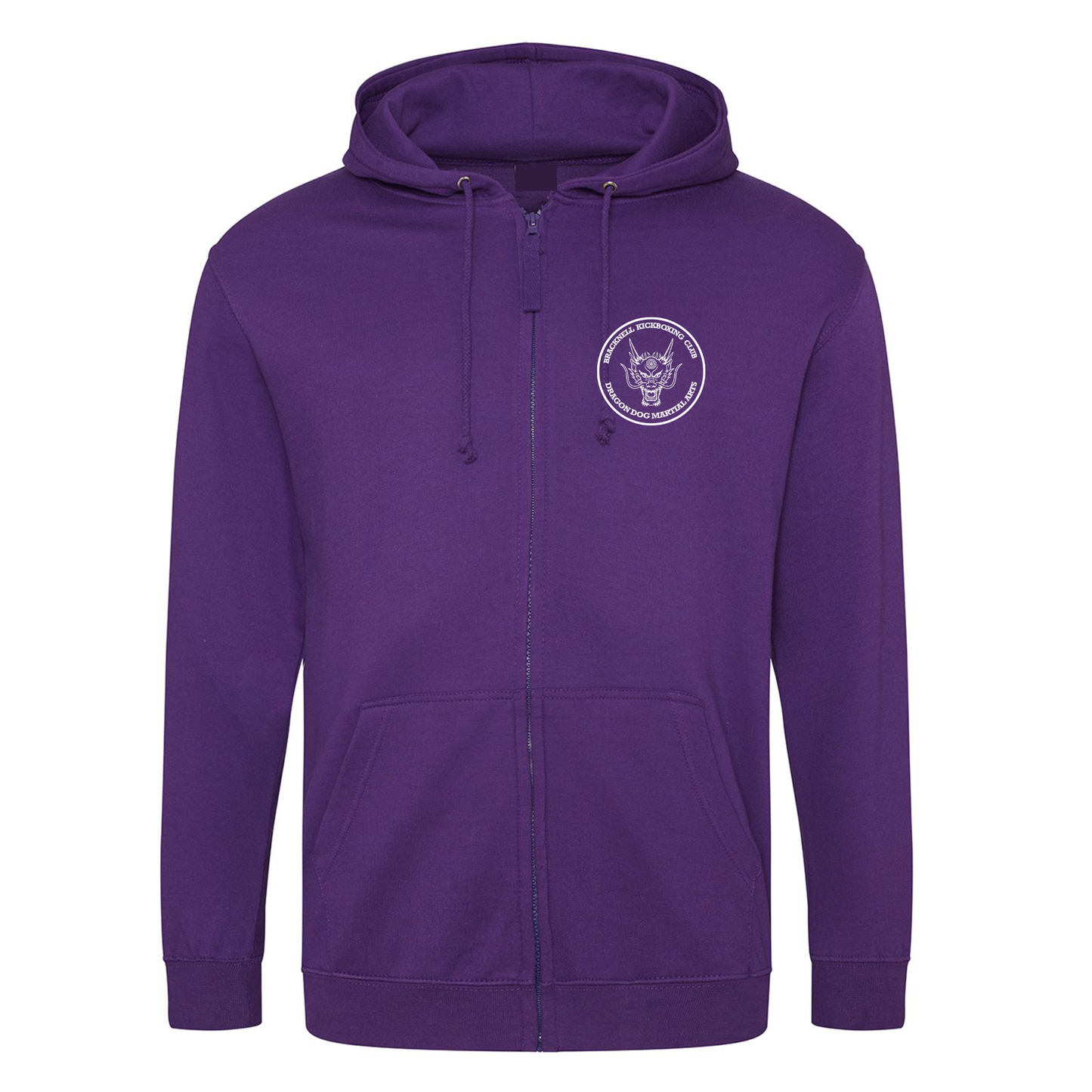 Bracknell KB Club - Front Zip Hoodie (All Sizes & Colours)