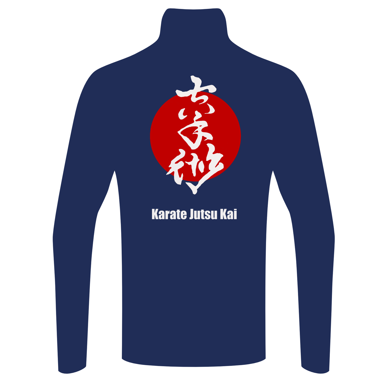 Karate Jutsu Kai - 1/4 Zip Active Top (Unisex Adult Sizing Only)