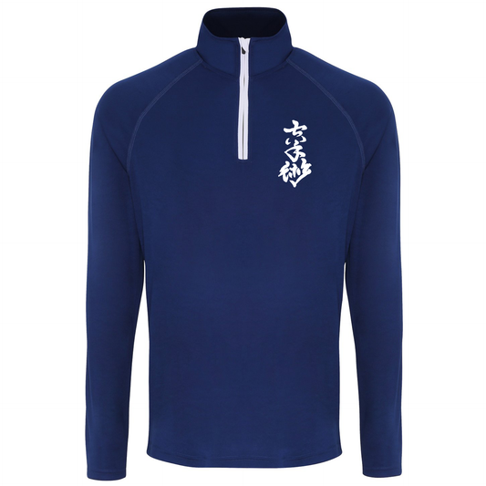 Karate Jutsu Kai - 1/4 Zip Active Top (Unisex Adult Sizing Only)